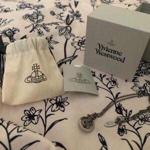 Authentic Vivienne Westwood “petite orb pendant necklace”